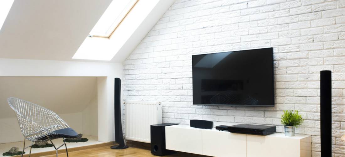 -attic home theatre