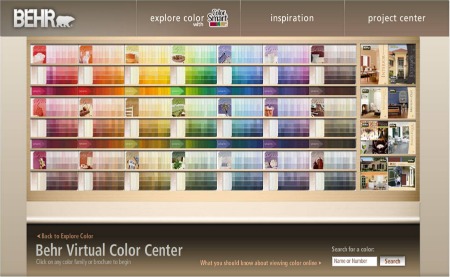 A Behr paint color chart can help any novice home decorator come up with house color schemes that are sure to impress.