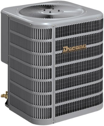 A Ducane heat pump works by absorbing heat from the ground and the atmosphere and then transferring that heat inside your home.