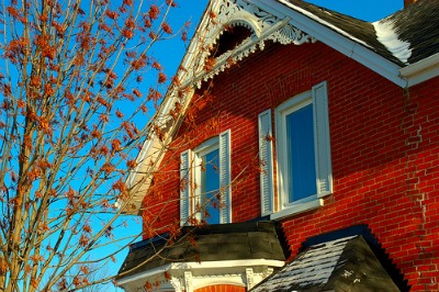 Brick siding by Ian Muttoo on Flickr