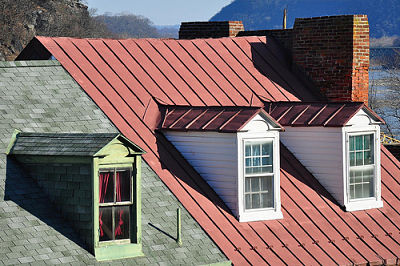 Metal roofing vs composite roofing by Andrew Deci on Flickr