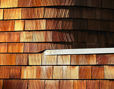 Natural slate roofing vs wood shake roofing by Jesse W. Dill on Flickr
