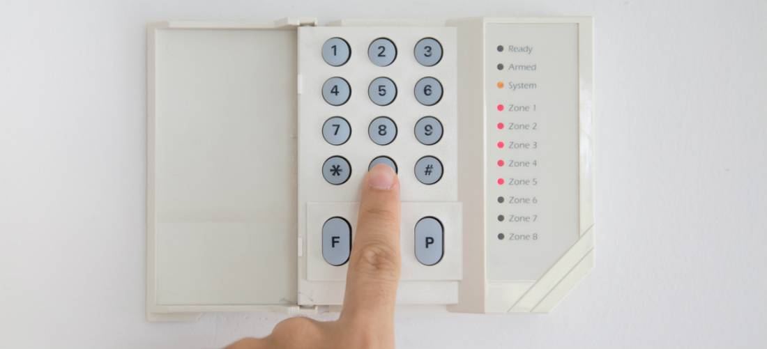 xfinity home security keypad